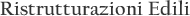 Servizi di Ristrutturazioni Edili